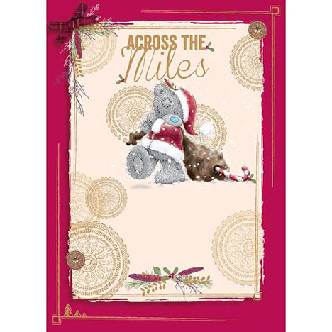 Across The Miles Me To You Bear Christmas Card £1.79